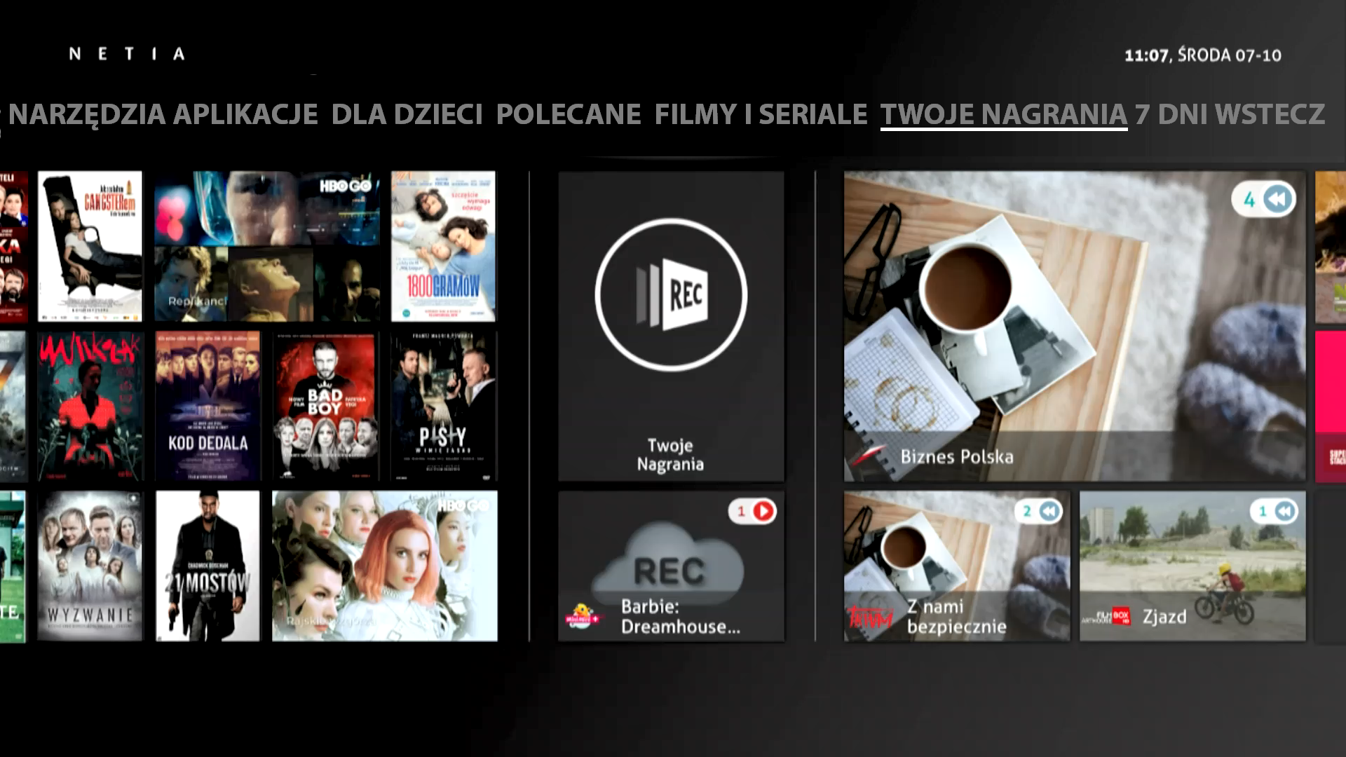 Netia Player 1.5/2.0 - usuwanie nagrań