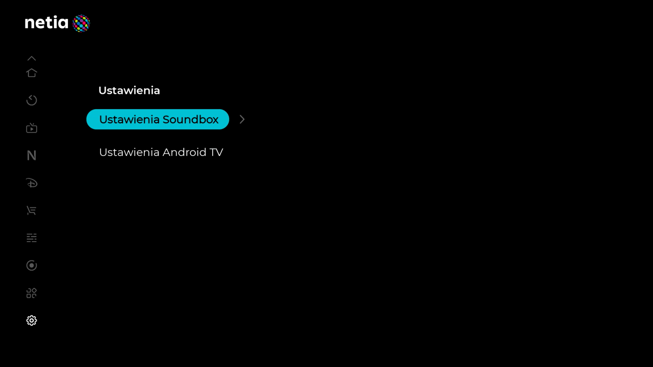 Netia Soundbox 4K - kontrola rodzicielska