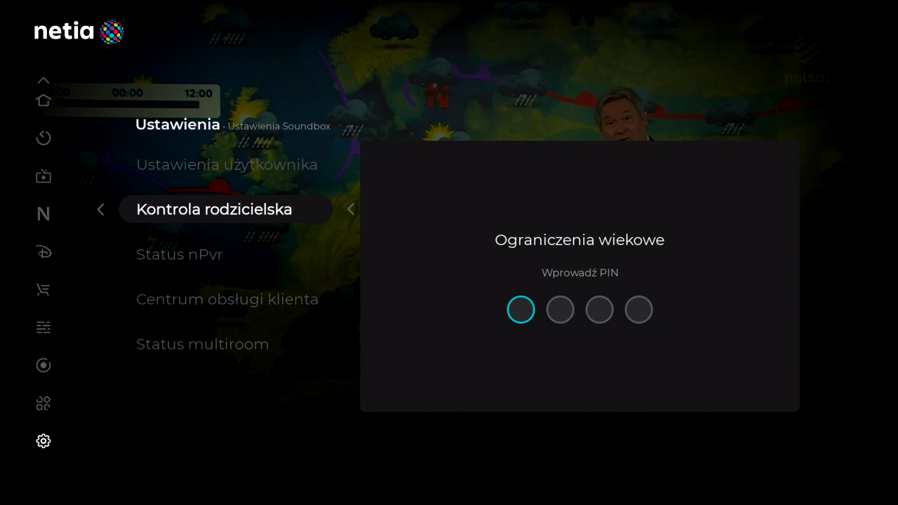Netia Soundbox 4K - kontrola rodzicielska