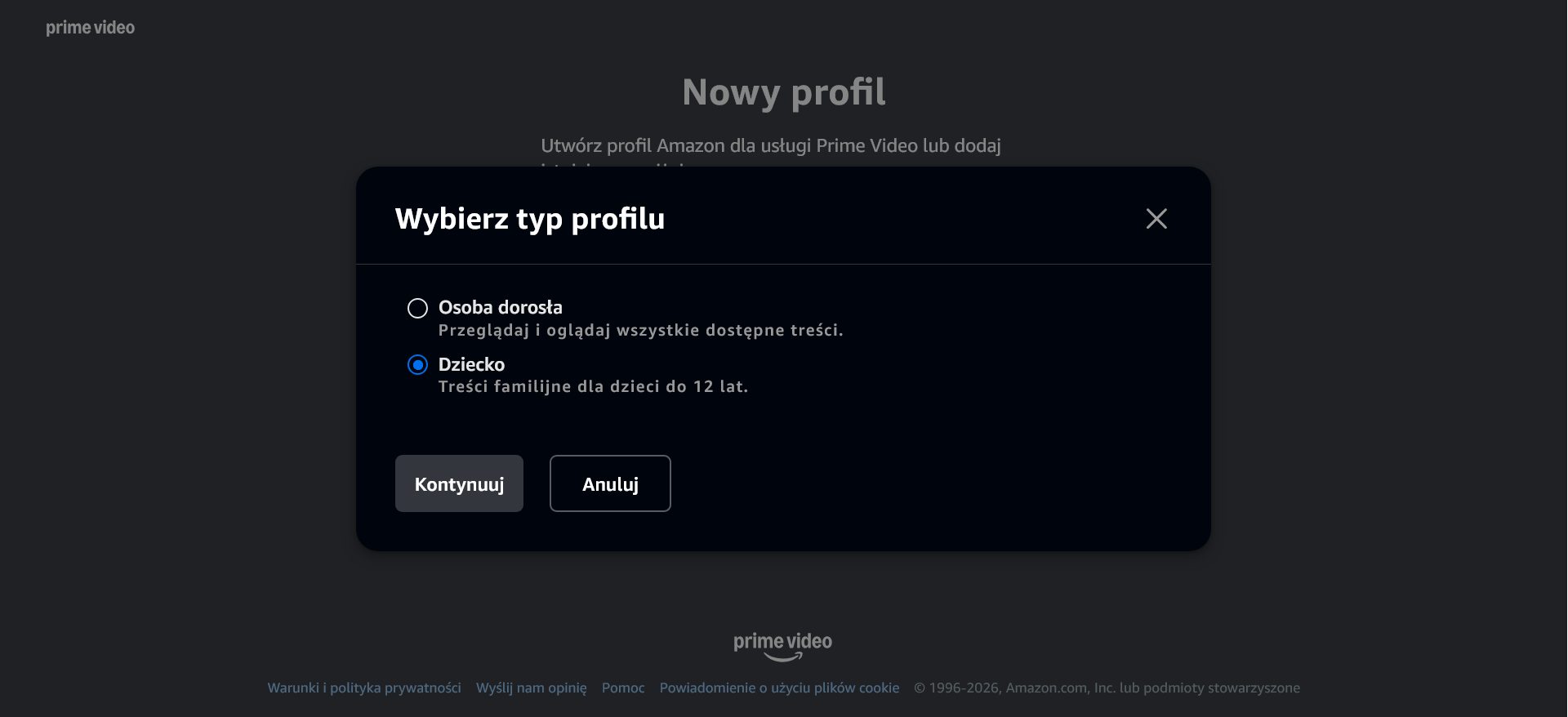 Amazon - profil