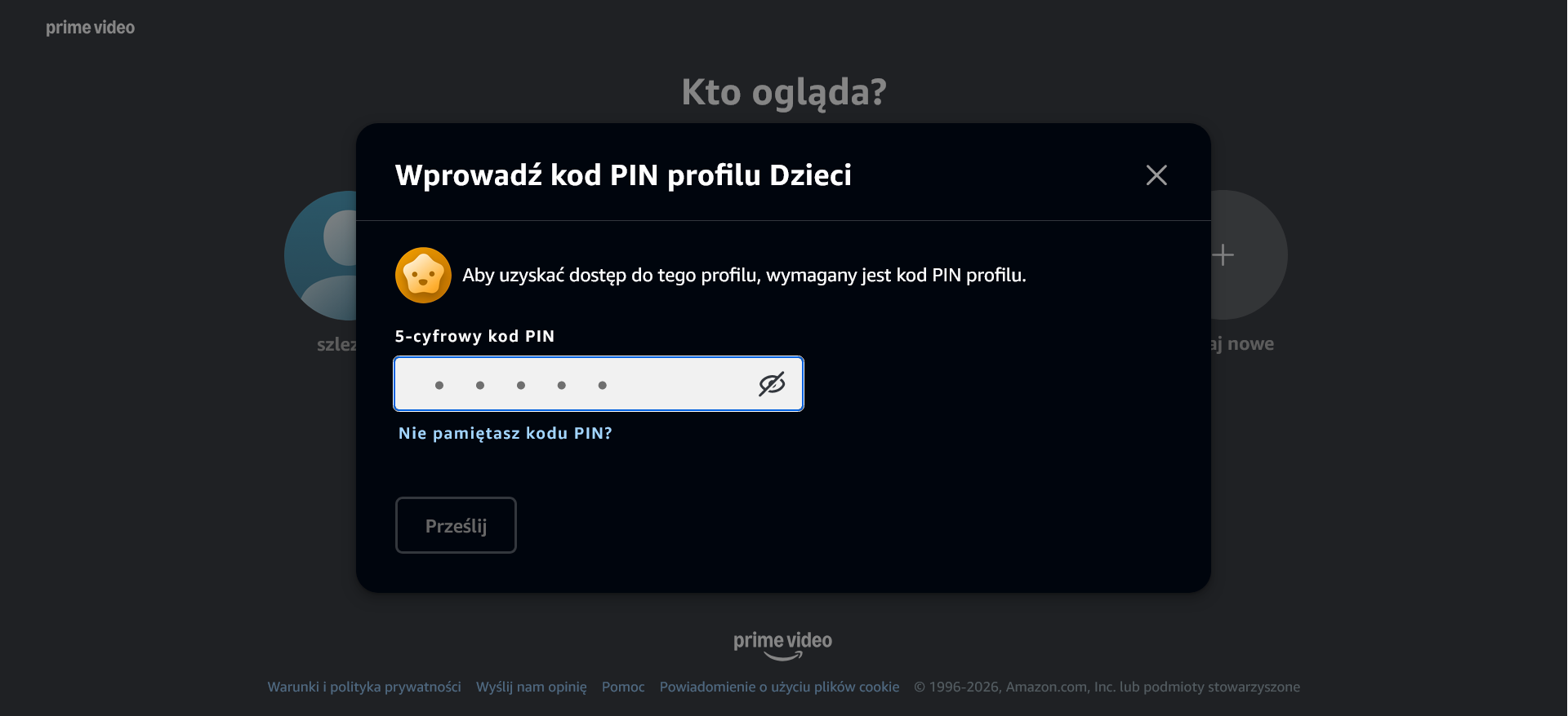 Amazon - profil