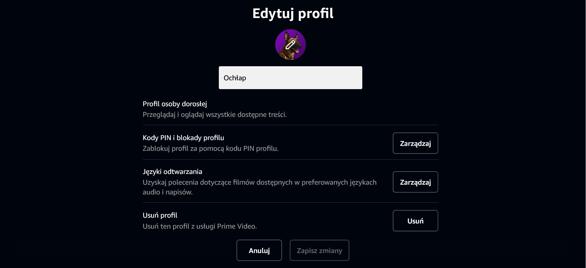 Amazon - profil