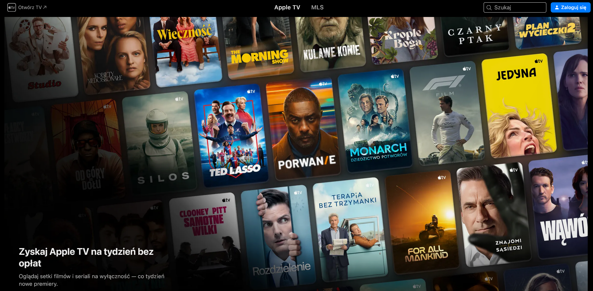 Apple TV - logowanie