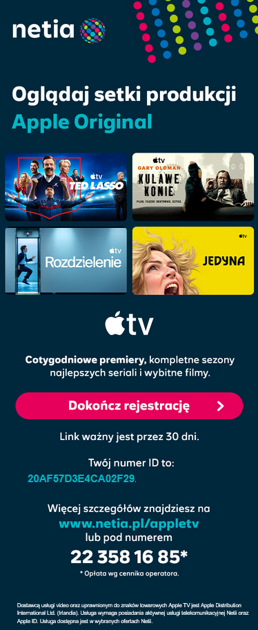 Apple - rejestracja