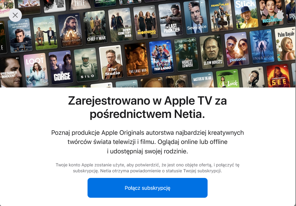 Apple - rejestracja