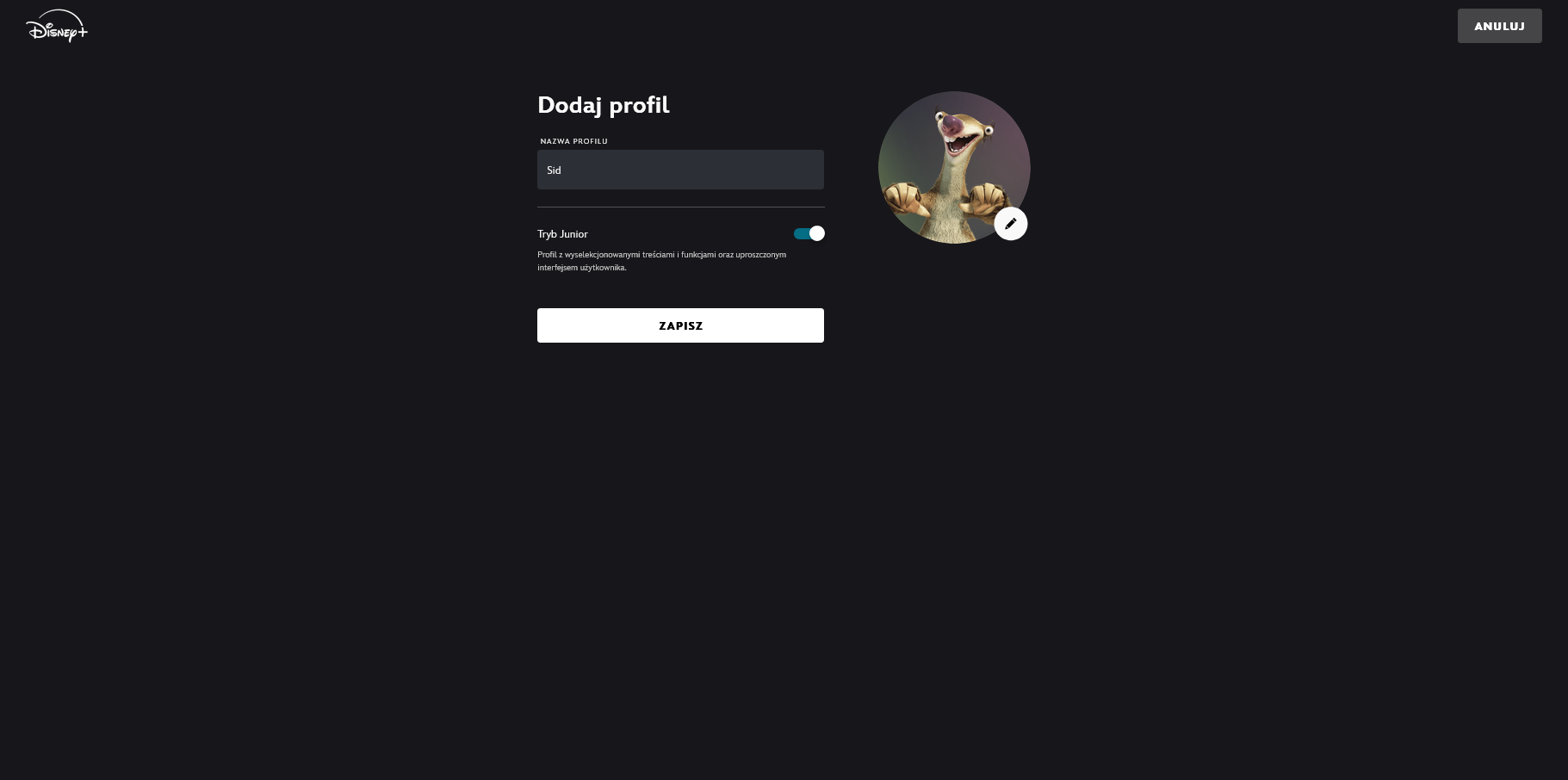 Disney - profil