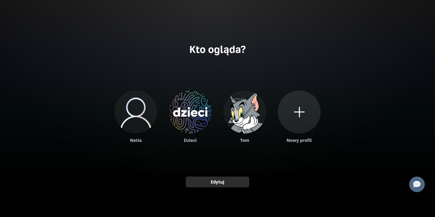 HBO MAX - dodanie/edycja profilu