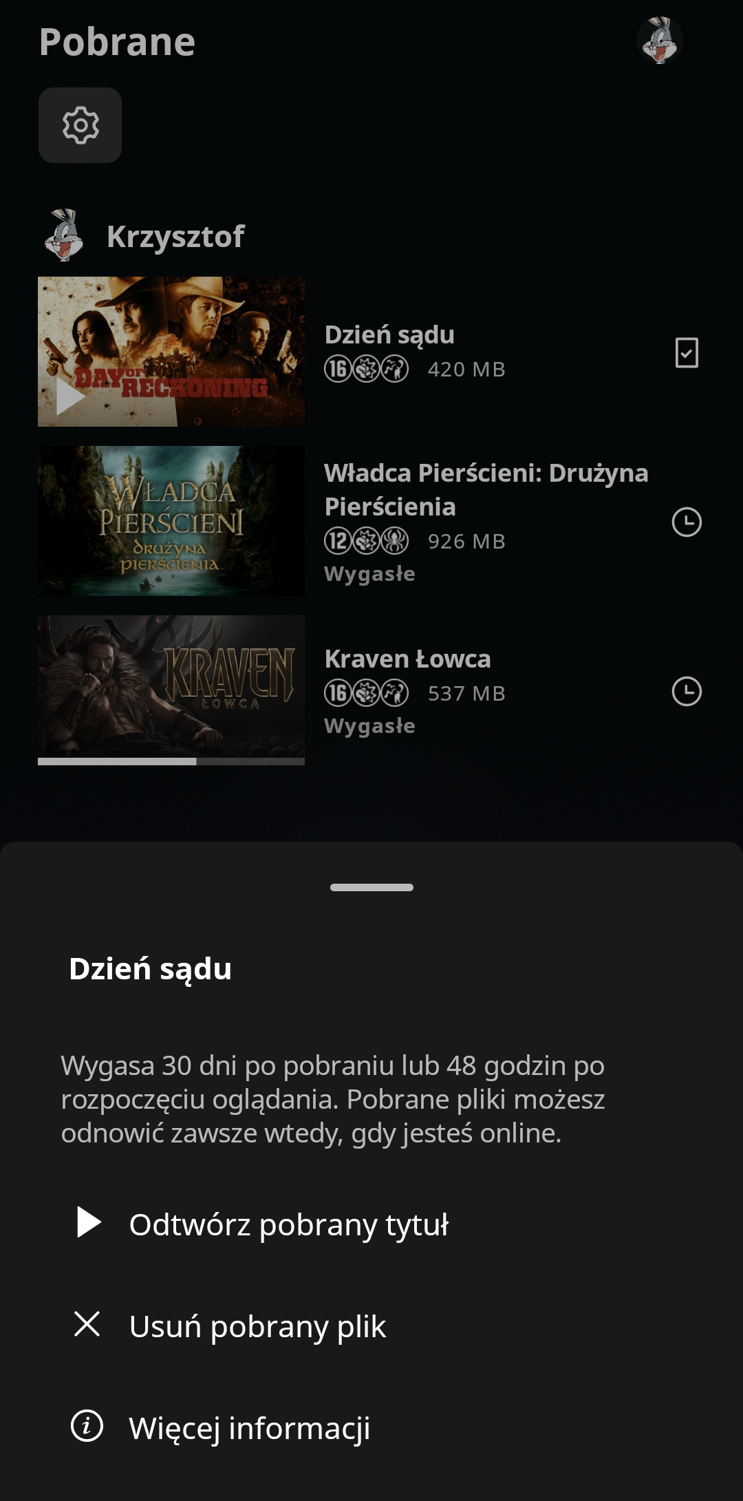 HBO MAX - materiały offline