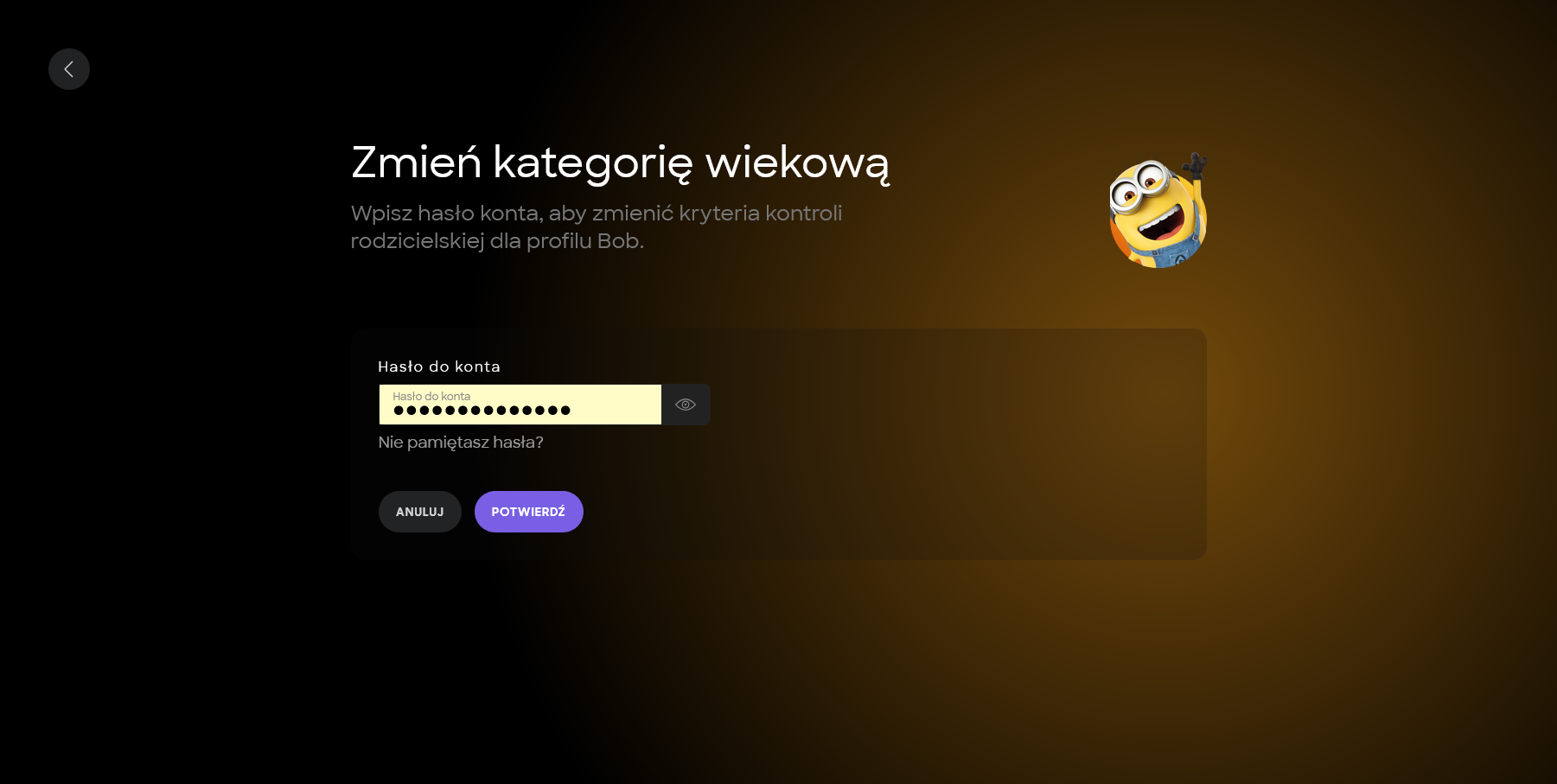 SkyShowtime - kontrola rodzicielska