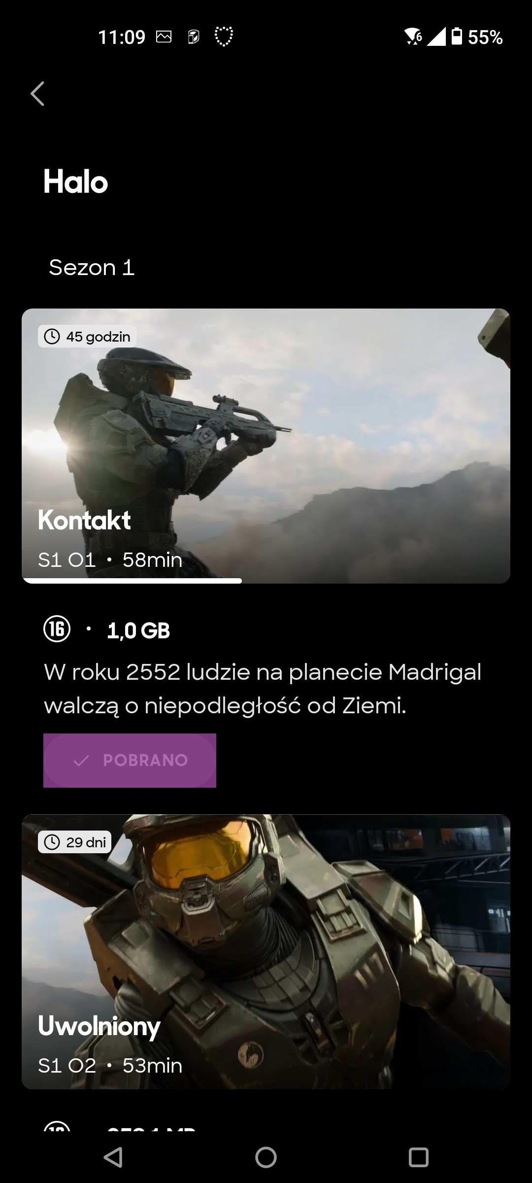 SkyShowtime - nagrania offline