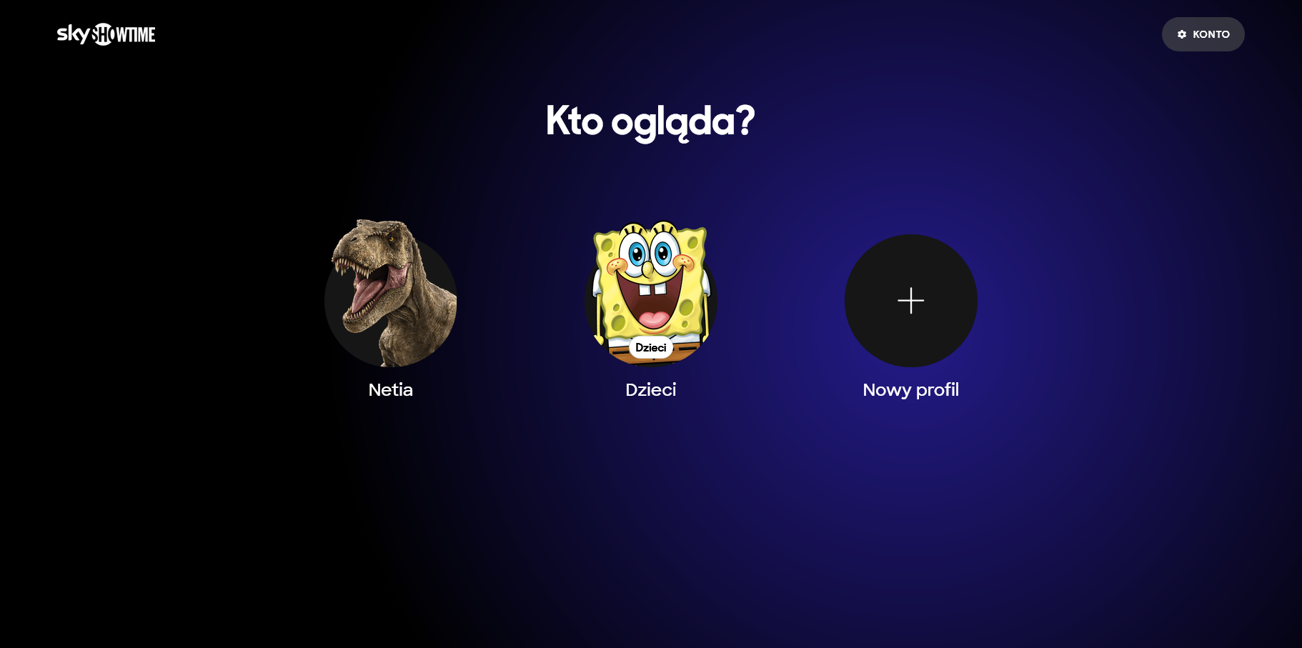 SkyShowtime - profil dodanie/edycja/usunięcie