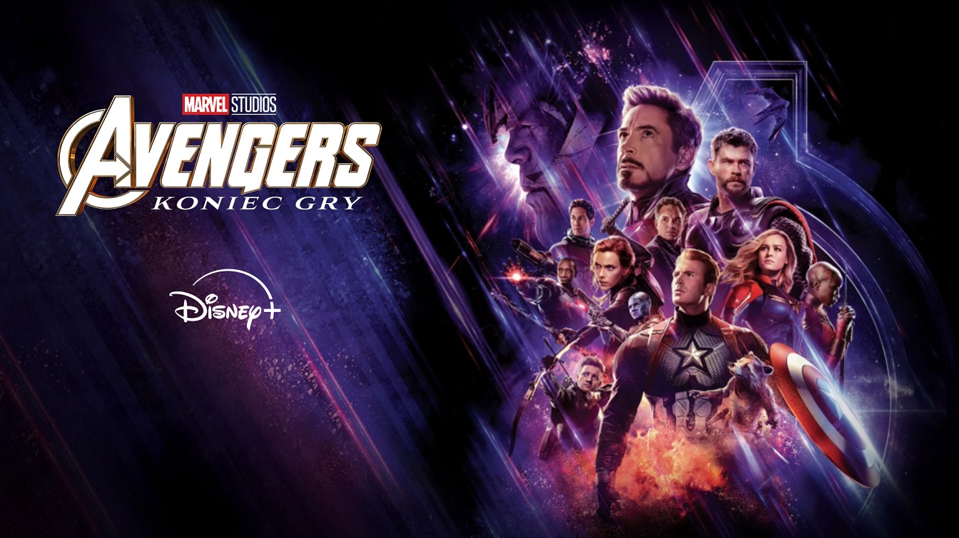 plakat z filmu Avengers: Koniec Gry