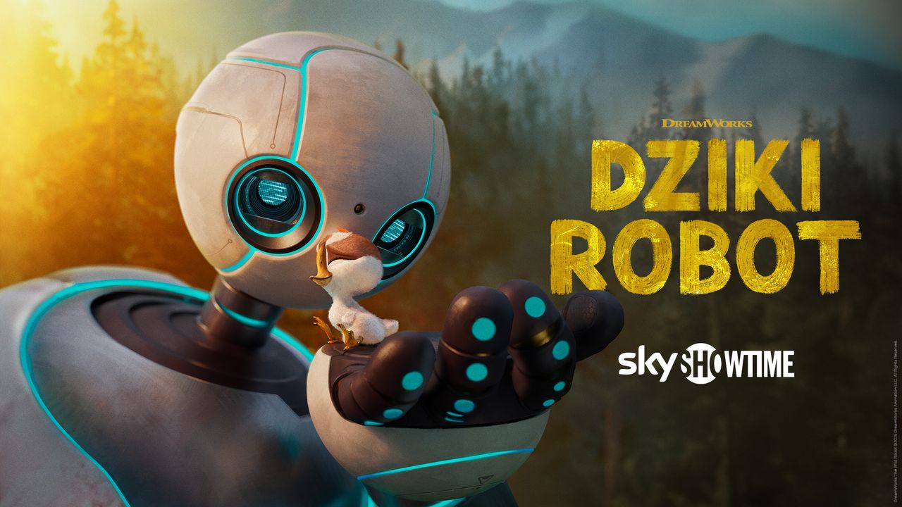 plakat z filmu Dziki robot