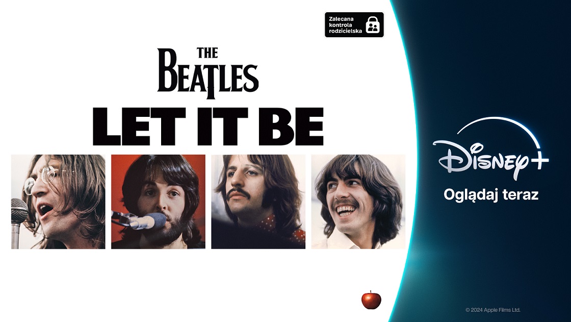 plakat z filmu The Betles Let it Be