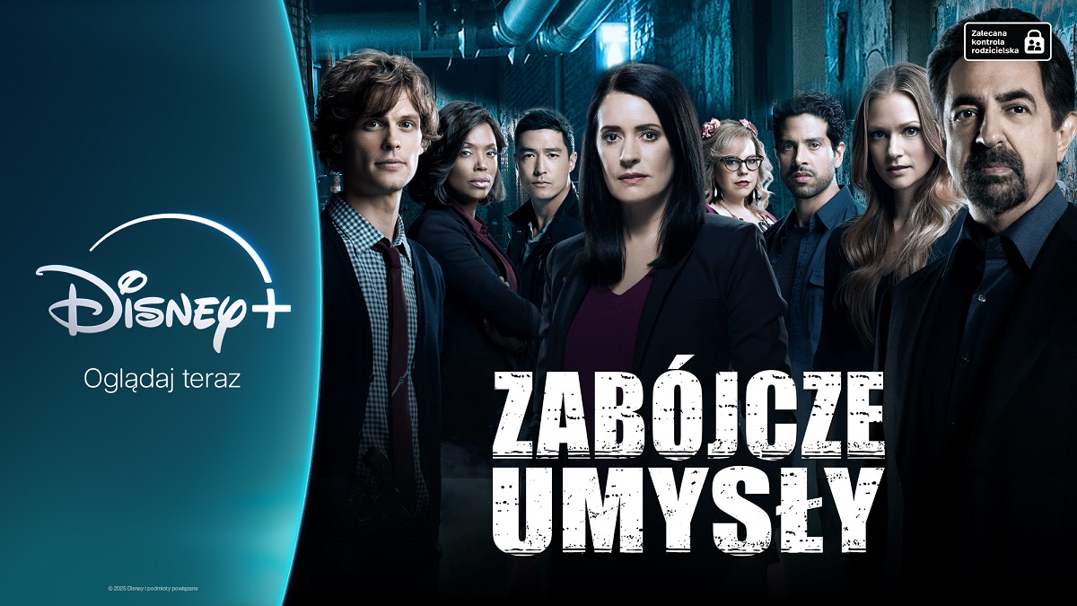 Plakat z serialu Zabójcze umysły - główni bohaterowie