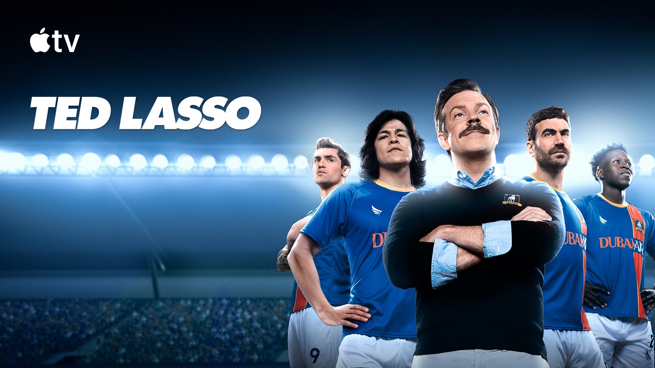 plakat z serialu Ted Lasso - główny bohater