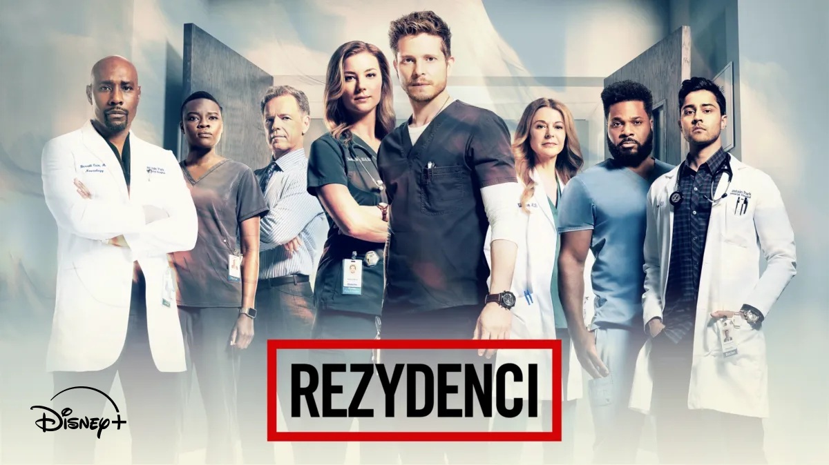 plakat z serialu Rezydenci - główni bohaterowie
