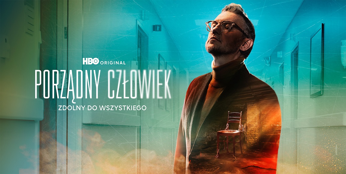 plakat z serialu Porządny człowiek - główny bohater