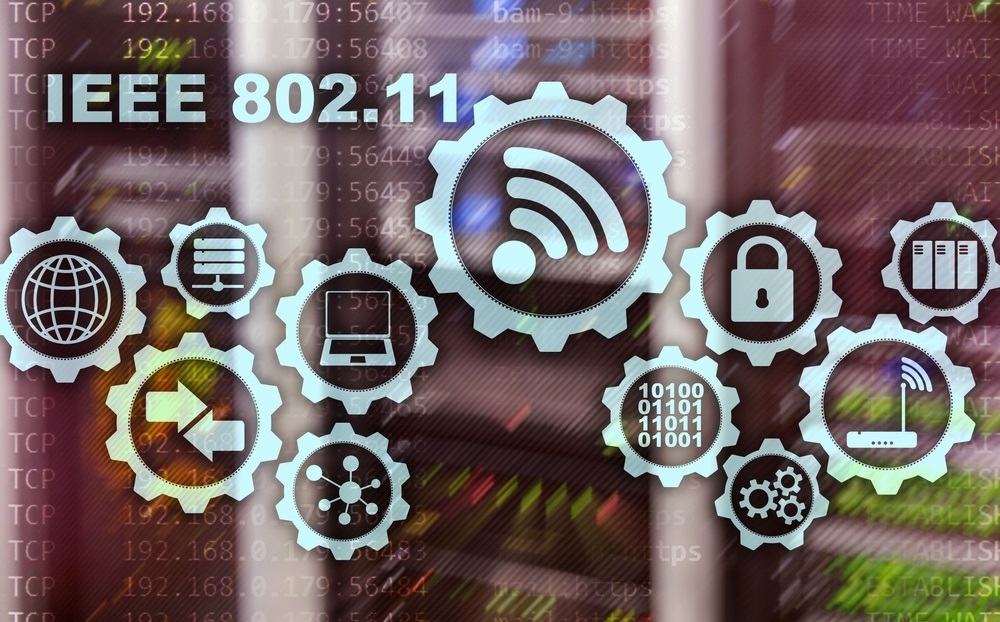 grafika z ikonami Standardy Wi-Fi