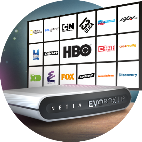 urządzenie dekoder netia evobox 