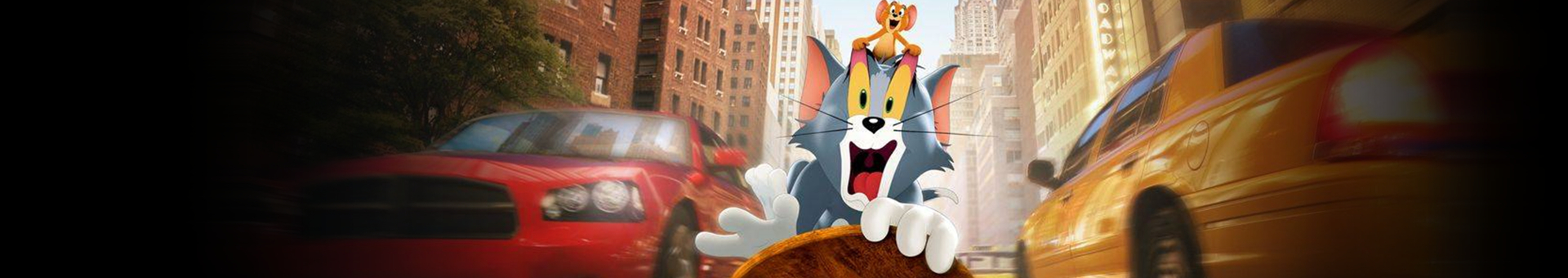 grafika promocyjna do filmu Tom i Jerry 2021