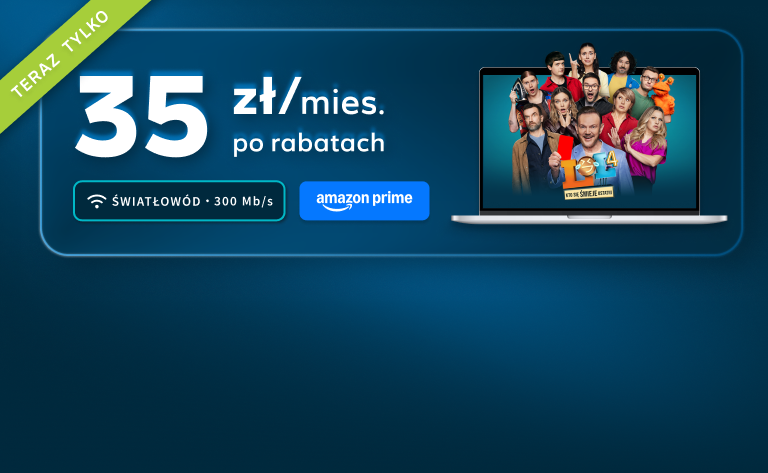 oferta specjalna tylko 35zł za miesiąc po rabatach