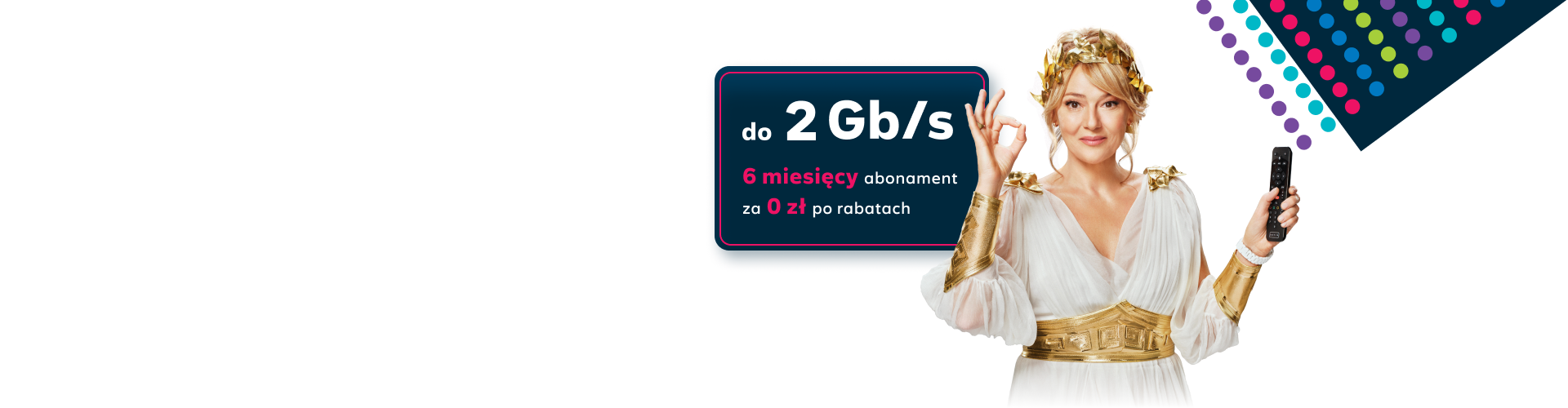 przez 6 miesięcy abonament za 0 zł po rabatach