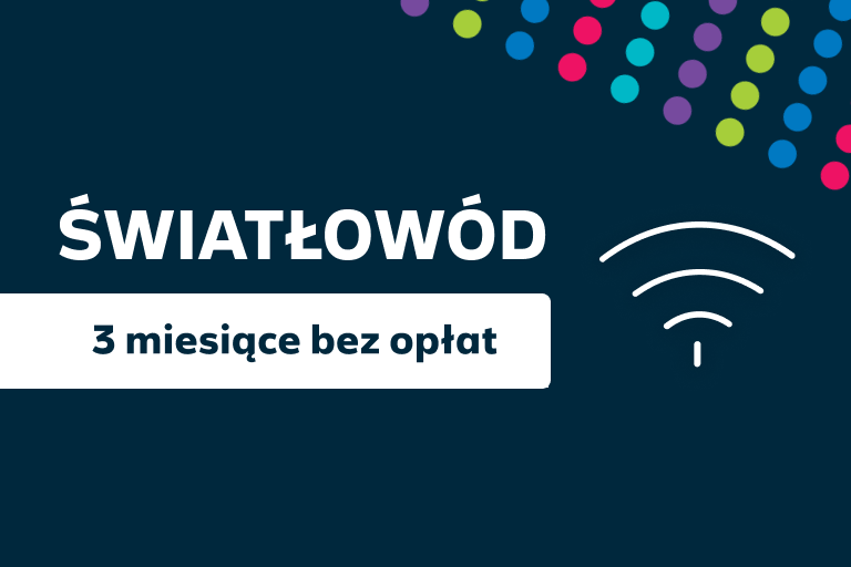 Internet Światłowodowy od 55 zł/mies