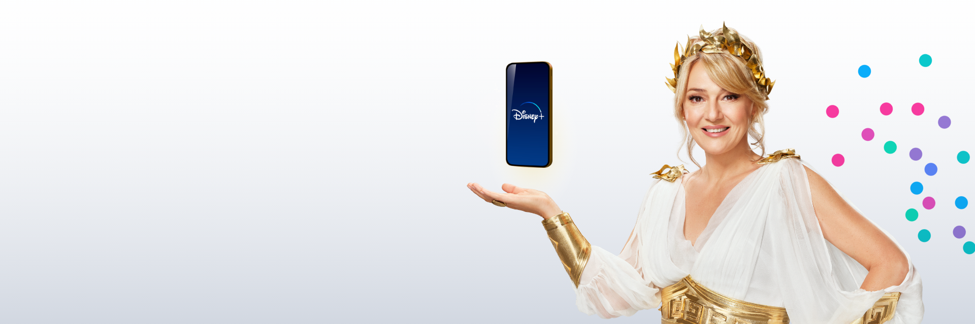 Telefon komórkowy z ofertą Disney Plus