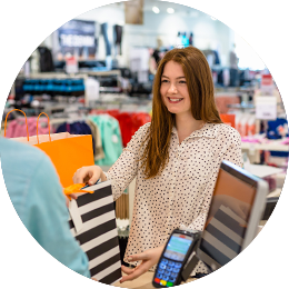 Kobieta robiąca zakupy