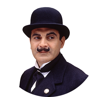 Kadr z filmu Poirot, Kino TV